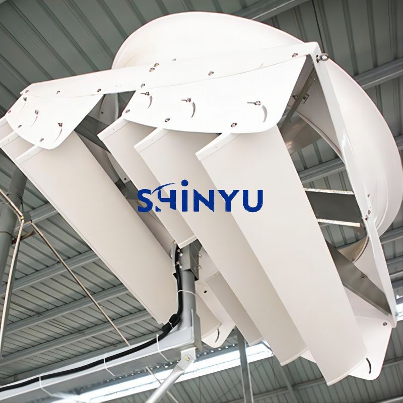 Équipement de ventilateur de bétail industriel, grand déflecteur d'air de ventilateur