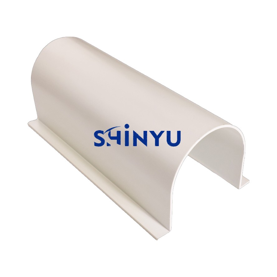 Goulotte PVC demi-ronde de Shinyu Plastic Products Co., Ltd.